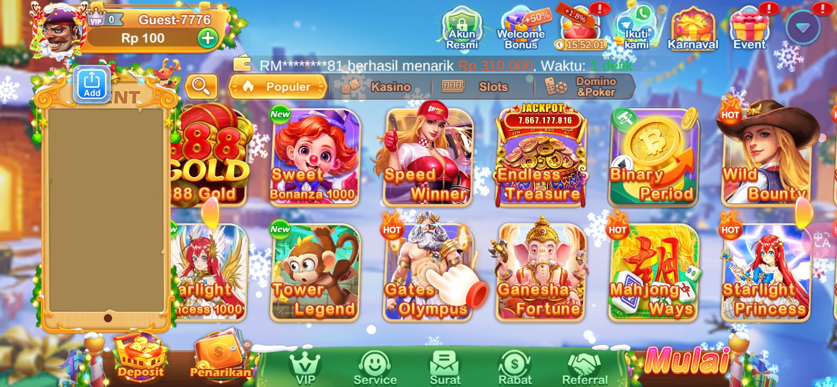 Koleksi permainan slot terbaik di Gowin789 - jackpot besar menanti Anda!